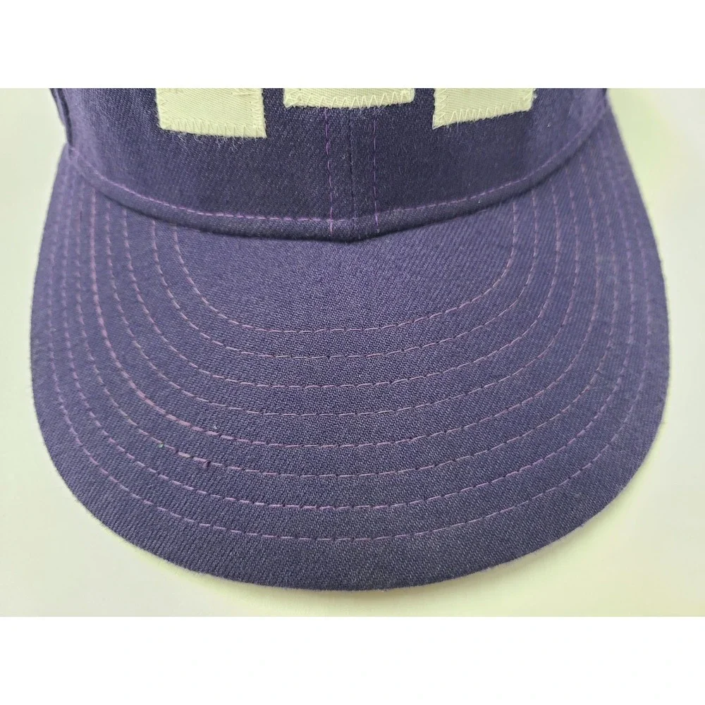 Vintage Minnesota Golden Gophers New Era Pro Model Fitted 7 3/8 Hat Cap Wool Men